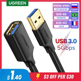 USB Extension Cable USB 3.0 Cable for Smart Laptop PC TV Xbox One SSD USB 3.0 2.0 Extender Cord Mini Fast Speed Cable