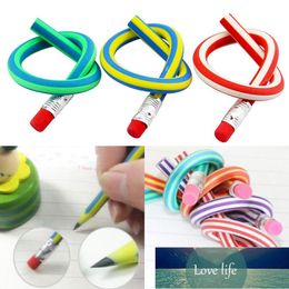 Colourful Bendy Flexible Soft Pencil With Eraser Student Graphite Pencils School Stationery Office Writing Supplies Kid Gift