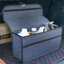 Duffel Bags Caixa de armazenamento de porta de porta -malas de grande capacidade de carros de carpete de carpete de carpete de carpete de carpete guitador de bagagem de bolsa de ferramentas para veículos NETA DE EMERGÊNCIA
