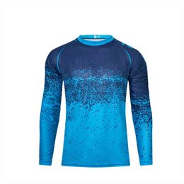 Quick Dry Anti-UV Breathable Long Sleeved Jersey Shirts For Men Fishing Outdoor 