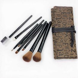 Makeup Brush Set Professional Blush Powder Foundation Eyebrow Eyeshadow Lip Blending Make Up Brush Cosmetic Tools With Bag 8pcs/set