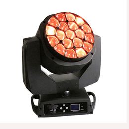 Stage lighting RGBW 1915 Power LED Moving head lights 4in1 zoom pixel control