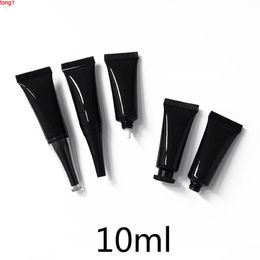 10g Black Cosmetic Cream Tube 10ml Makeup Empty Soft Container Concealer Packaging Squeeze Bottles Wholesale Free Shippinggood qty