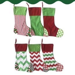 Christmas Decorations Christmas Stockings Xmas Tree Hanging Decoration Ornaments Fireplace Candy Gift Bag Party SuppliesT2I52373/Sea shipping