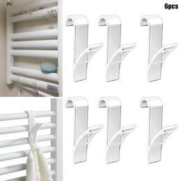 Hooks & Rails Towel Mop Hanger Storage Holders Clothes Hat Rail Radiator Tubular Bath Hook Holder EIG88Hooks RailsHooks