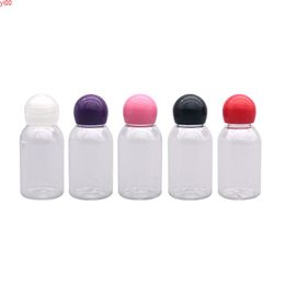 50pcs,30ml black lid bottle, small capacity of medicine water Cosmetic packaging,Refillable bottlesgood qty