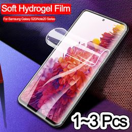 1PCS hydrogel film for samsung galaxy s20 fe soft glass screen protector samsung note 20 ultra protection s 20 plus s20-fe