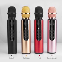 Microphone Condenser Sound Recording Mic Wireless Microphone powerful bluetooth speaker 2 in 1 KTV Karaoke