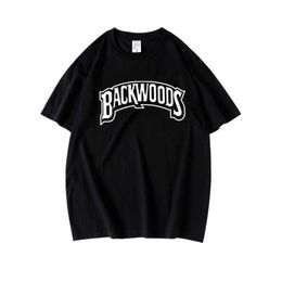 Backwoods t shirt 2021 New Summer Fashion Casual Cotton Round Neck Short-sleeved T-shirt Harajuku Hip-Hop T-shirt Swag T shirt X0804