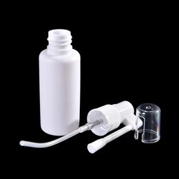 2021 15ML White empty plastic nasal spray bottle with 360 Degree Rotation Sprayer Nose cleaning pump mist spray bottle Atomizer