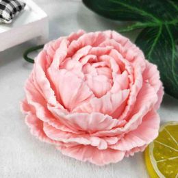 HC0209 PRZY Silicone Mold Peony Flower Molds Peony Flowers Soap Molds Candle Moulds Bouquet Making Clay Resin Rubber H1222