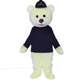 Halloween Cute Bear Mascot Costume Cartoon animal theme character Christmas Carnival Party Fancy Costumes Adults Size Outdoor Outfit