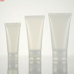 15ml 30ml 50ml Squeeze Bottle Plastic Makeup Hoses Facial Cleanser Tube Refillable Bottles Face Cream Containerhigh qty