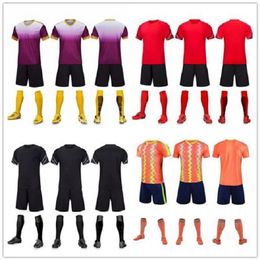 2021 Soccer jersey Sets smooth Royal Blue football sweat absorbing and breathable children's training suit 00003