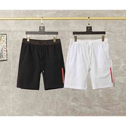 Summer Men's Casual Shorts Solid Color Loose Outdoor Five-Point Pants Couple Beach Good Quality 210716