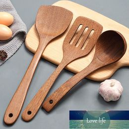 1Pcs Wooden Kitchenware Long handle Spatula Rice Scoop Cooking Shovel Mixing Spoons