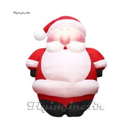 6m Grandfatherly Inflatable Christmas Chubby Santa Claus for Outdoor Christms