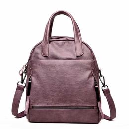 Luxury Women Backpacks Female Backpacks Female School Back Pack Preppy Style Backpack for Girls Ladies Bagpack Large Capacity Q0528