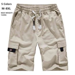 Mens Cargo Shorts Summer Camo Short Sport Cotton Sweatpants Men Camouflage Plus Size 6XL 7XL 8XL Military Pantalon Corto Hombre 210713