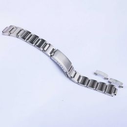 19mm Vintage 316l Hollow Curved End Watch Strap Band Bracelet for Seiko Watch 6139-6002 6000 6001 6005 6032 Chrono H0915