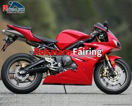 Fairings Set For TRIUMPH Daytona 675 06 07 08 Body Cover Parts Daytona 675 2006-2008 All Red ABS Fairing Kit (Injection Molding)