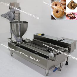 3-Mold 7L Heavy Duty 110v 220v Electric Automatic Pon De Ring Ball Donut Machine Maker Fryer