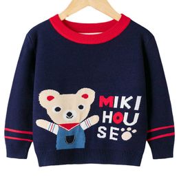 2-7 Years Autumn Winter Baby Girls Woolly Jumpers Sweaters Kids Knitting Pullovers Tops Long Sleeve Knitwear Children Clothes Y1024