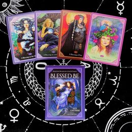 Blessed Be Cards Divination Deck Entertainment Party Board Game Support Drop Shipping 46 Pcs/Box