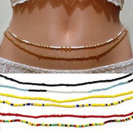 Bohemian Jewellery Belly Chains Candy Colour Bikini Beads Beach Belt Waist Chain