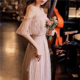 Ladies Party Dress Lace Elegant 2002 Summer Short Sleeve O-neck Long Women Dresses Empire Female Ankle-Length Vestidos 210603