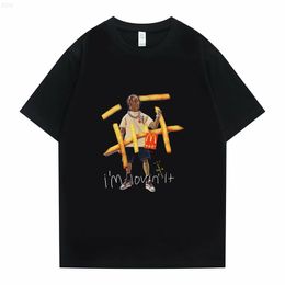 Cactus Jack e Donald Ativo Impressão Gráfica Tshirt Moda Homens Mulheres Travis Scott M T-shirt Nova Manga Curta im Lovin Se Tees