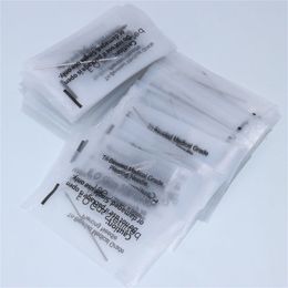 200PCS Piercing Needles Surgical Steel 14G Disposable Body Piercing Needles E.O.Gas Sterilized Permanent Makeup Tattoo Needles 210323