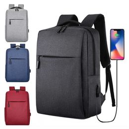 Laptop Usb Backpack School Bag Rucksack Anti Theft Men Backbag Travel Daypacks Male Leisure Mochila Women Gril 211215