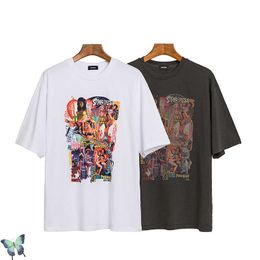 Men's Tshirts New Welldone Digital Printing t Shirt Men Women Hiphop Urban Streetwear We Done Tshirts Trendy Casual Tshirt x