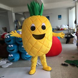 Performance Fruit Pineapple Mascot Costume Halloween Christmas Fancy Party Cartoon Character Outfit Suit Adult Women Men Dress Carnival Unisex Adults