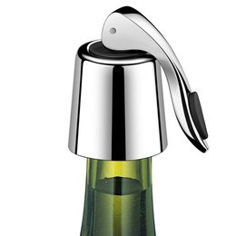 champagne plug Canada - Bar Tools Supplies Portable Home Sealed Storage Stainless Steel Champagne Wine Bottle Stopper Leakproof Kitchen Plug Keep Fresh