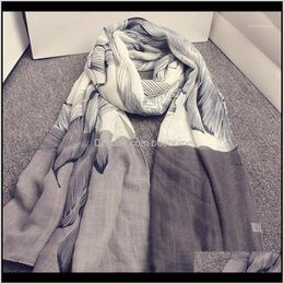 Hats, & Gloves Aessories Drop Delivery 2021 Fashion Balinese Cotton Linen Scarves Women Ethnic Style Scarf And Wraps Female Pretty Printed Sh