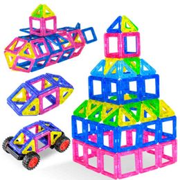 Hot Sales 38PCS Magnetic Sheet Building Blocks Early Learning Toys Bending Variety Tile Construction Educational Toys Q0723