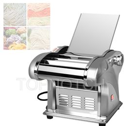 Electric Pasta Noodles Maker Stainless Steel Household Commercial Dough Roller Fresh Noodle Machine