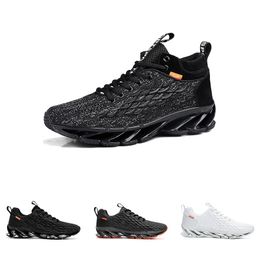 Newest Non-Brand Running Shoes For Men Triple Black White High Top Grey Fashion Blade Personality Shoe Mens Trainers Outdoor Sports Sneakers