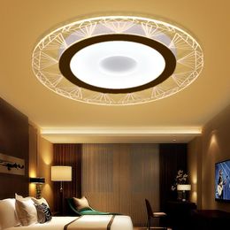 Ceiling Lights Ultra-thin Modern Minimalist LED Lamp Creative Diamond Warm Round Master Bedroom Living Room Corridor Aisle