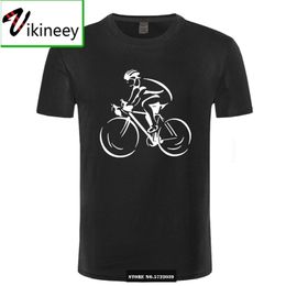 Männer Mode Solide T-Shirts Radfahrer Fahrrad Zyklus Sporter Transport Hobby Biker Cycler Herren T Shirt ringer 210706