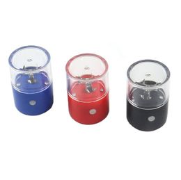 Latest Colourful Electric Cigarette Smoking Dry Herb Tobacco Grind Spice Miller Grinder Crusher Grinding Chopped Built-in Battery High Quality DHL Free