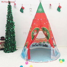 Party Masks Playful Bag 2021 Christmas Style Children Tent Princess House Year Indoor Ornamets Gifts 82