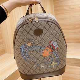 Backpack Style Shoulder Crossbody Bag Purses Wallet Tote Double G Cartoon Duck Backpacks Purse Bags Handbags Totes 2021 Women Luxurys Designers Handbag Wallets