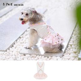 Luxury Pink Clothes Summer 2020 Francais Tutu Wedding Pet Puppy Dress for Dogs Girl Chihuahua Shih Tzu Pomeranian