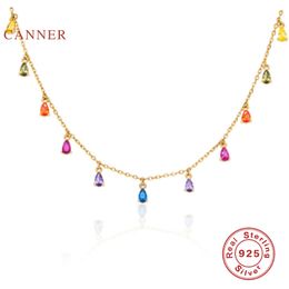 Real 925 Sterling Silver Necklace For Women Jewelry Pearl Fancy Diamond Chain