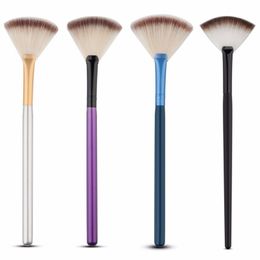 200pcs fashion Makeup brushes Natural Fan Blush Face Foundation Powder Cosmetics Cepillos Cosmeticos