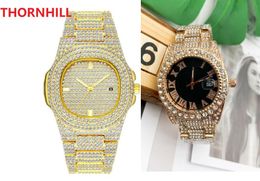 Luxury Women Men Roman Number Watches Diamonds fashion watch Special Design Relojes De Marca Mujer silver Lady Dress Wristwatch Quartz Clock