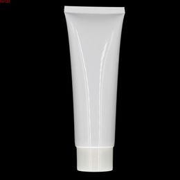 50pcs 120g Empty white Soft Tube For Cosmetics Packaging 120cc Lotion Cream Plastic Bottles,Unguent Containers squeezegood qty